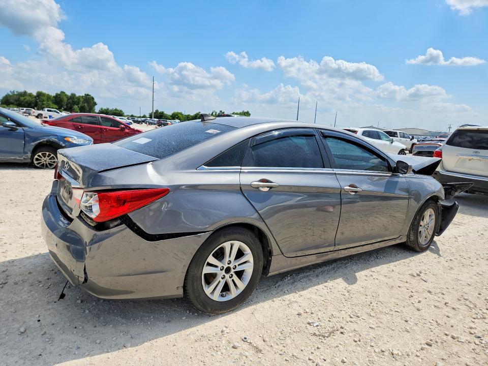 2012 Hyundai Sonata VIN 5NPEB4AC9CH421495 COPART salvage auction — FRONT END, Tx - Salvage Vehicle Title, sold $475 on 2026-07-02 (photo 3)