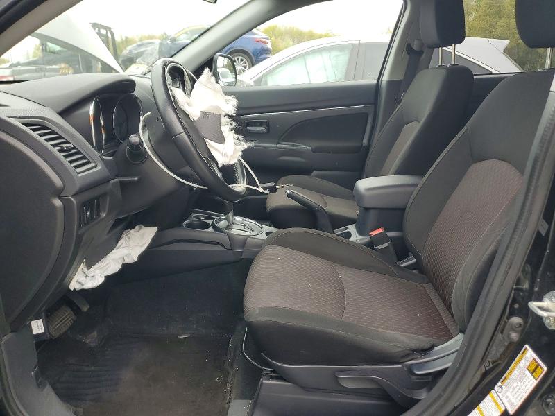 2017 Mitsubishi Outlander VIN JA4AR3AU2HZ034729 COPART salvage auction — FRONT END, Co - Bill Of Sale-Parts Only, sold $450 on 2026-07-06 (photo 7)