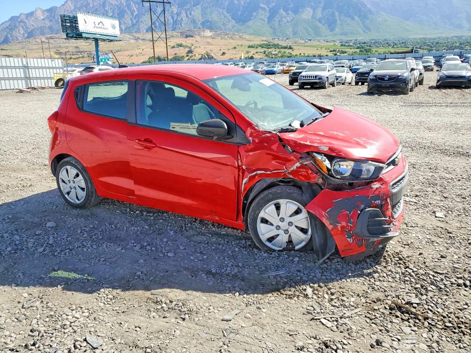 2017 Chevrolet Spark VIN KL8CB6SA5HC709851 COPART salvage auction — FRONT END, Ut - Salvage Certificate, sold $550 on 2026-07-13 (photo 4)
