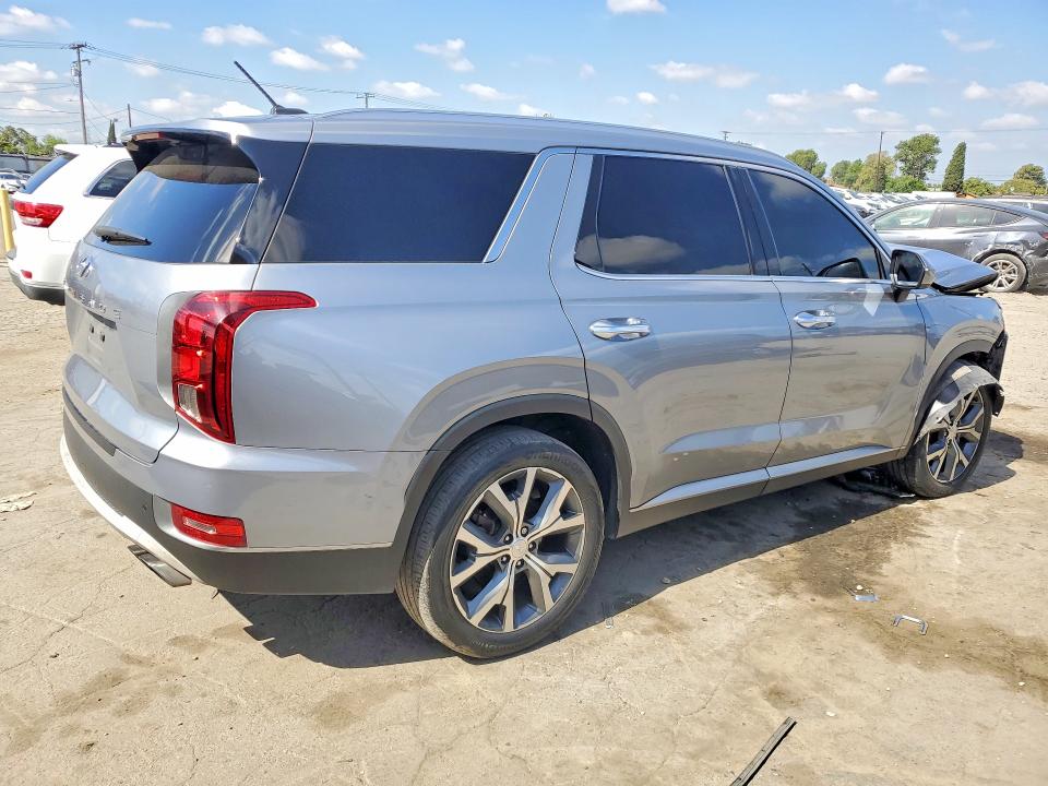 2020 Hyundai Palisade VIN KM8R34HE5LU127793 COPART salvage auction — FRONT END, Ca - Salvage Certificate, sold $3,550 on 2026-07-02 (photo 3)