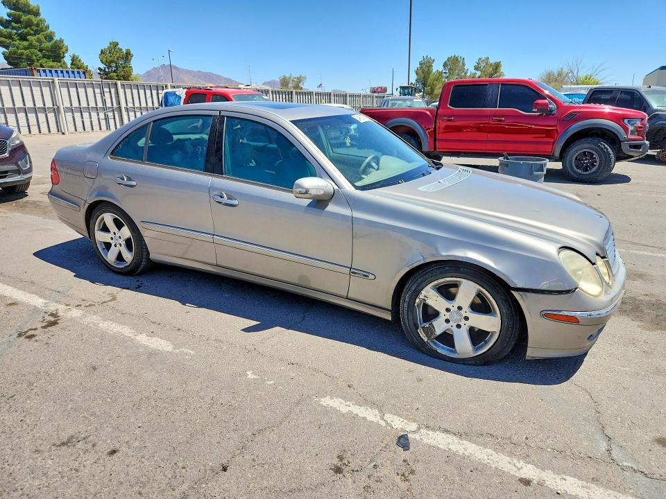 2003 Mercedes-benz E-class VIN WDBUF65J03A131799 COPART salvage auction — FRONT END, TX - SALVAGE VEHICLE TITLE, sold $425 on 2026-07-17 (photo 4)