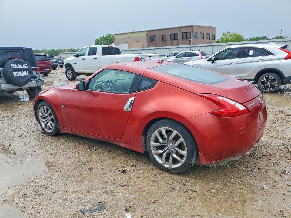 2014 Nissan 370z VIN JN1AZ4EH9EM634541 COPART salvage auction — HAIL, Ks - Cert Of Title-Salvage, sold $8,000 on 2026-08-18 (photo 2)