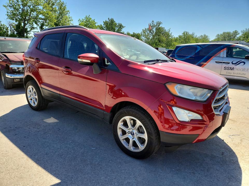 2018 Ford Ecosport VIN MAJ6P1UL8JC216491 COPART salvage auction — HAIL, Mo - Salvage Certificate Of Title, sold $2,200 on 2026-07-10 (photo 4)