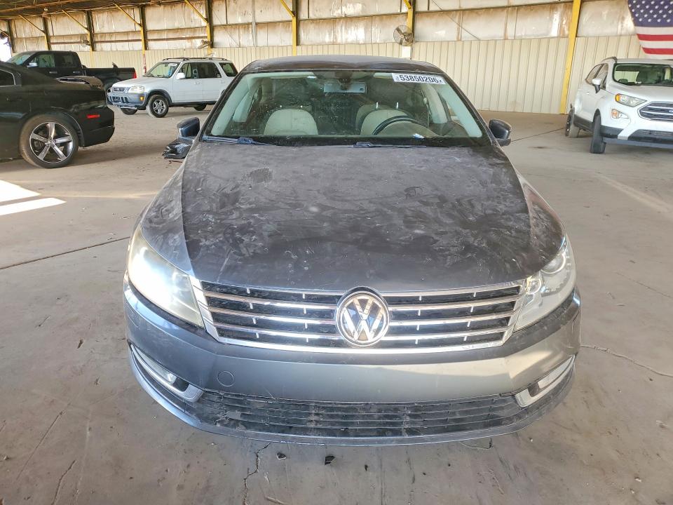 2013 Volkswagen Cc VIN WVWBP7AN6DE565773 COPART salvage auction — FRONT END, Az - Certificate Of Title, sold $675 on 2026-07-13 (photo 5)