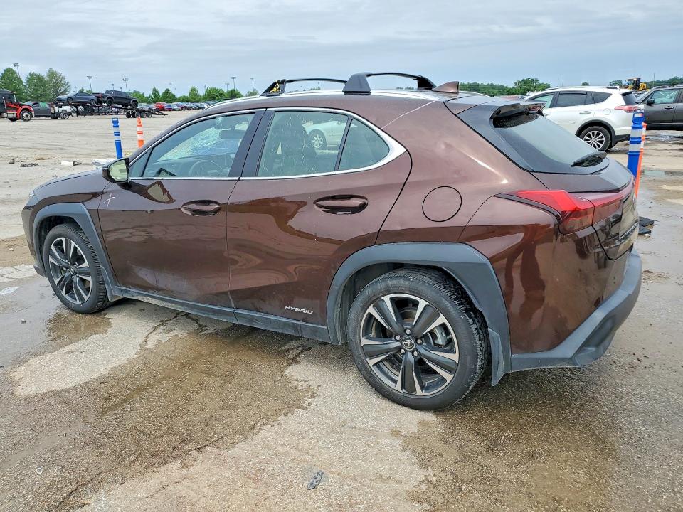 2020 Lexus VIN JTHL9JBH7L2032561 COPART salvage auction — HAIL, Salvage Title, sold $5,300 on 2026-07-21 (photo 2)