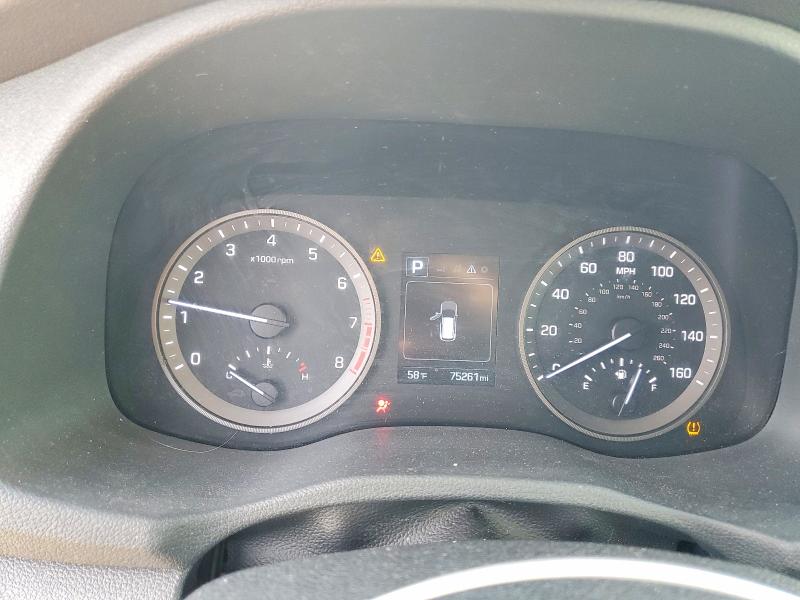 2018 Hyundai Tucson VIN KM8J3CA26JU646243 COPART salvage auction — SIDE, Il - Salvage Certificate, sold $3,750 on 2026-07-02 (photo 9)