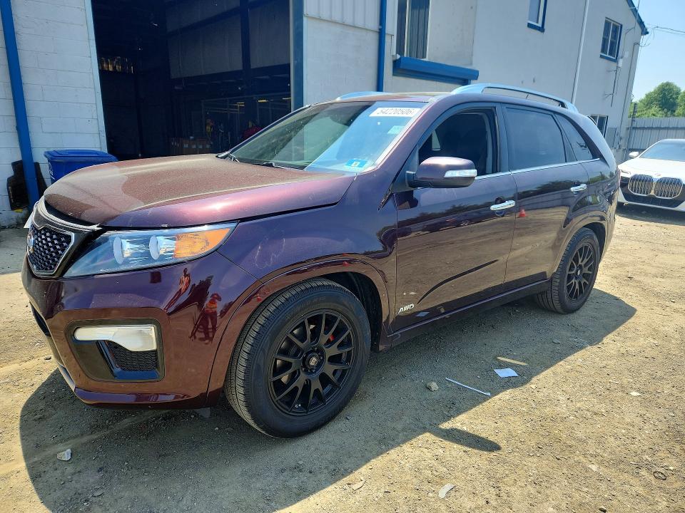 2011 Kia Sorento VIN 5XYKWDA20BG145437 COPART salvage auction — FRONT END, Nj - Cert Of Title-Salvage, sold $1,400 on 2026-07-06 (photo 1)