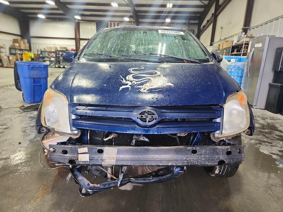 2005 Toyota Xa VIN JTKKT624350083121 COPART salvage auction — FRONT END, Sc - Cert Of Title-Salvage, sold $425 on 2026-07-27 (photo 5)