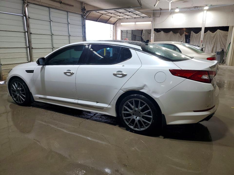 2013 Kia Optima VIN 5XXGR4A62DG228987 COPART salvage auction — VANDALISM, Ga - Cert Of Title-Salvage, sold $425 on 2026-07-02 (photo 2)