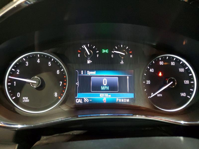 2021 Buick Encore VIN KL4CJASB9MB325913 COPART salvage auction — HAIL, Ok - Cert Of Title-Salvage, sold $2,500 on 2026-07-22 (photo 9)