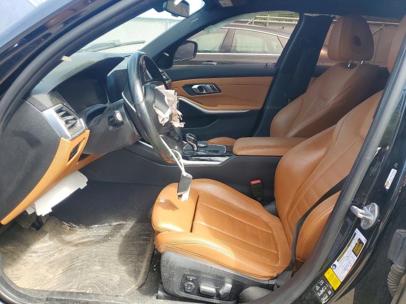 2020 BMW 3 series VIN WBA5R7C08LFH43328 COPART salvage auction — FRONT END, On - Permit No Brand - Unfit, sold $10,200 on 2026-08-18 (photo 7)