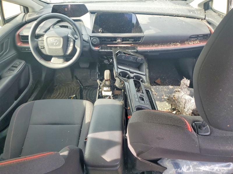 2026 Toyota Prius plug-in VIN JTDACACU4T3058194 COPART salvage auction — INTERIOR BURN, Ny - Mv907A-Parts Only, sold $5,600 on 2026-07-30 (photo 8)