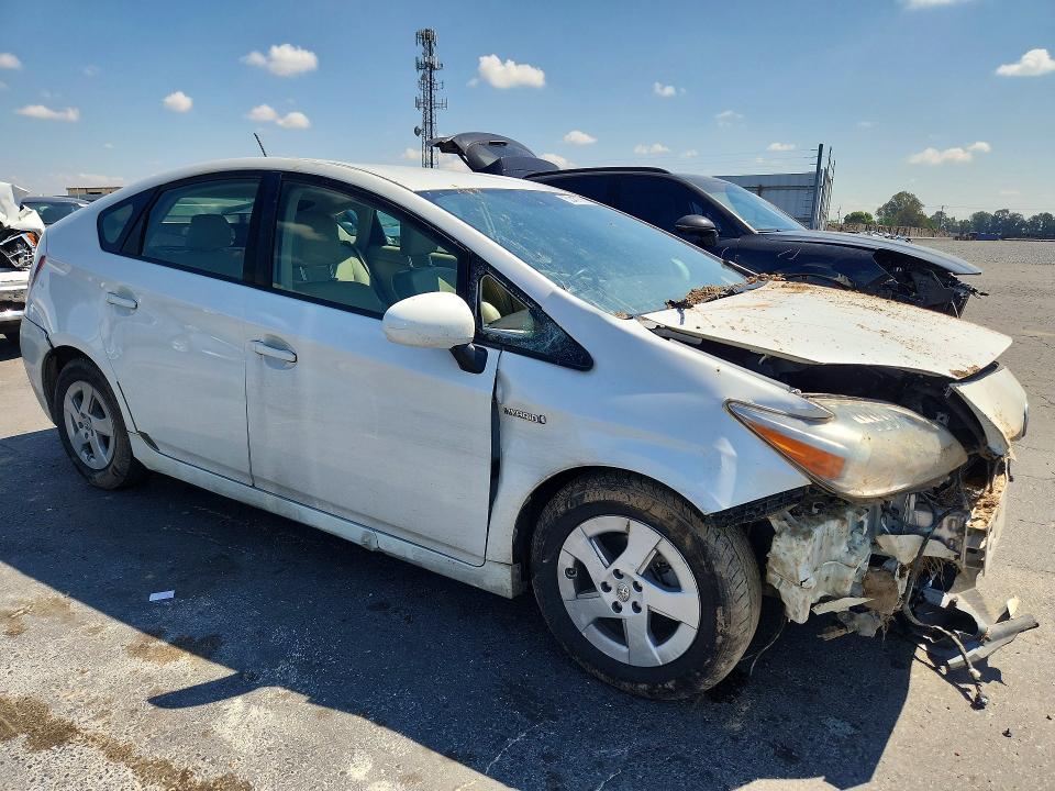 2010 Toyota Prius VIN JTDKN3DU1A0202470 COPART salvage auction — FRONT END, Ca - Salvage Certificate, sold $1,300 on 2026-07-16 (photo 4)
