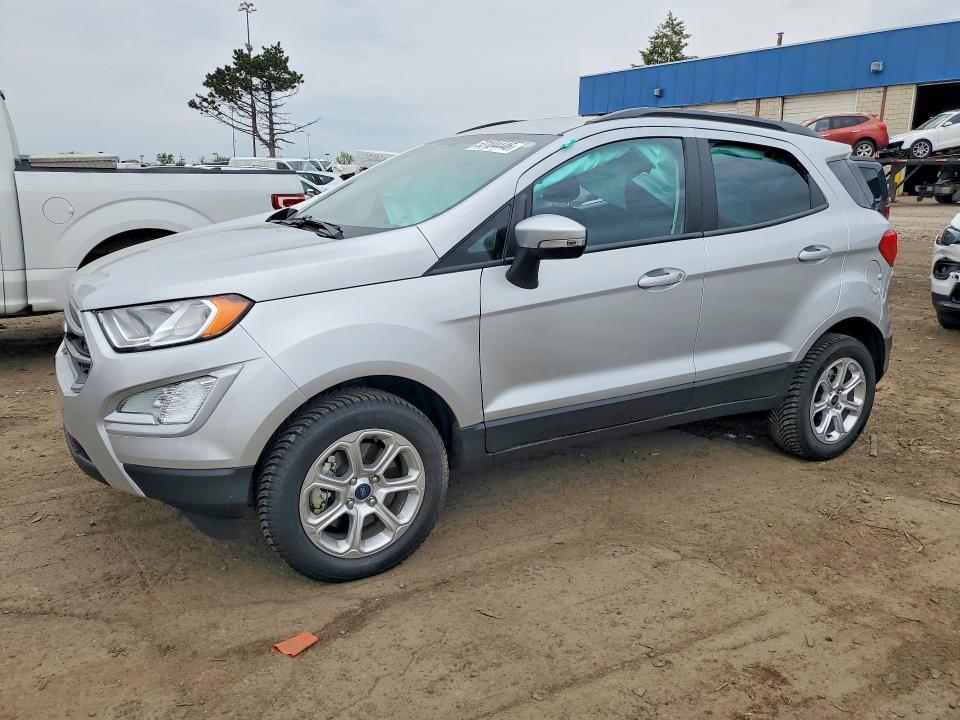 2021 Ford Ecosport VIN MAJ6S3GL0MC404996 COPART salvage auction — SIDE, MI - SCRAP CERTIFICATE OF TITLE, sold $2,300 on 2026-07-24 (photo 1)
