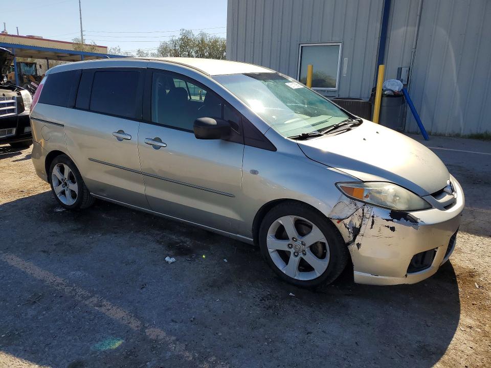 2007 Mazda 5 VIN JM1CR29L770158745 COPART salvage auction — SIDE, Ca - Salvage Certificate, sold $300 on 2026-07-28 (photo 4)
