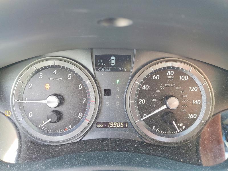 2007 Lexus ES VIN JTHBJ46G572104725 COPART salvage auction — FRONT END, Ca - Dis/Dlr/Exp Only Clean Title, sold $700 on 2026-07-31 (photo 9)