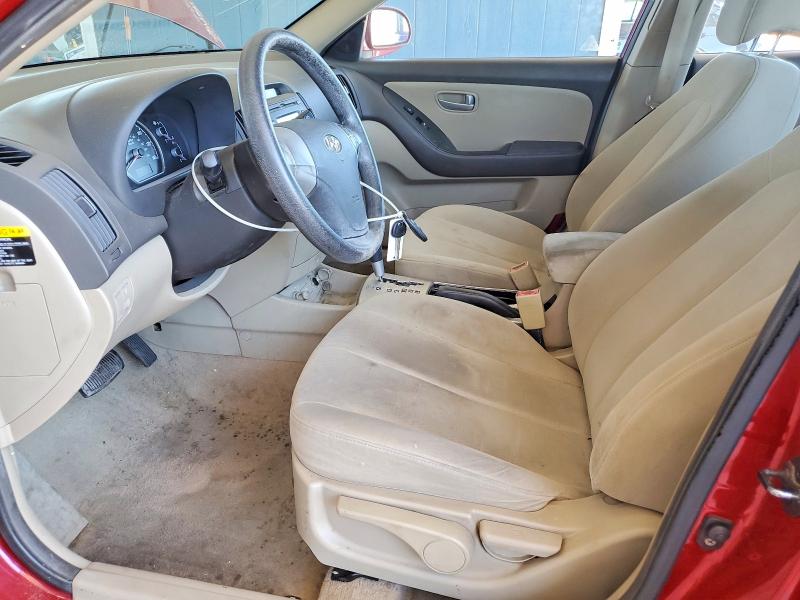 2007 Hyundai Elantra VIN KMHDU46D47U200305 COPART salvage auction — REAR END, Az - Cert Of Title - Salvage, sold $175 on 2026-07-28 (photo 7)