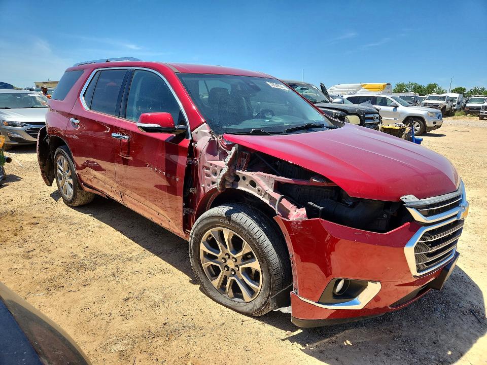 2019 Chevrolet Traverse VIN 1GNERKKW4KJ290532 COPART salvage auction — FRONT END, Tx - Salvage Vehicle Title, sold $4,100 on 2026-07-09 (photo 4)