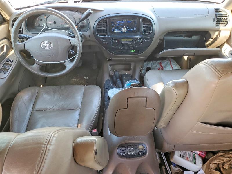 2004 Toyota Sequoia VIN 5TDBT44A84S206339 COPART salvage auction — FRONT END, Ca - Salvage Certificate, sold $750 on 2026-07-20 (photo 8)