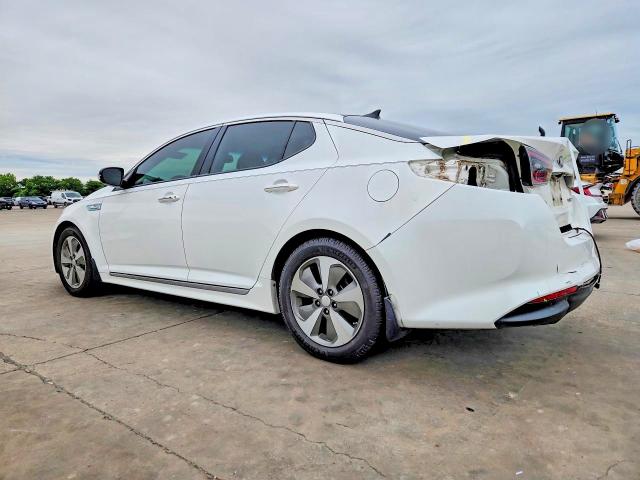 2014 Kia Optima hybrid VIN KNAGN4AD5E5067855 COPART salvage auction — REAR END, Tx - Certificate Of Title, sold $1,300 on 2026-07-06 (photo 2)