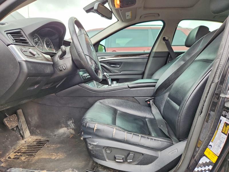 2012 BMW 5er VIN WBAFU7C58CDU63285 COPART salvage auction — MECHANICAL, Ma - Cert Of Title-Salvage, sold $925 on 2026-07-09 (photo 7)