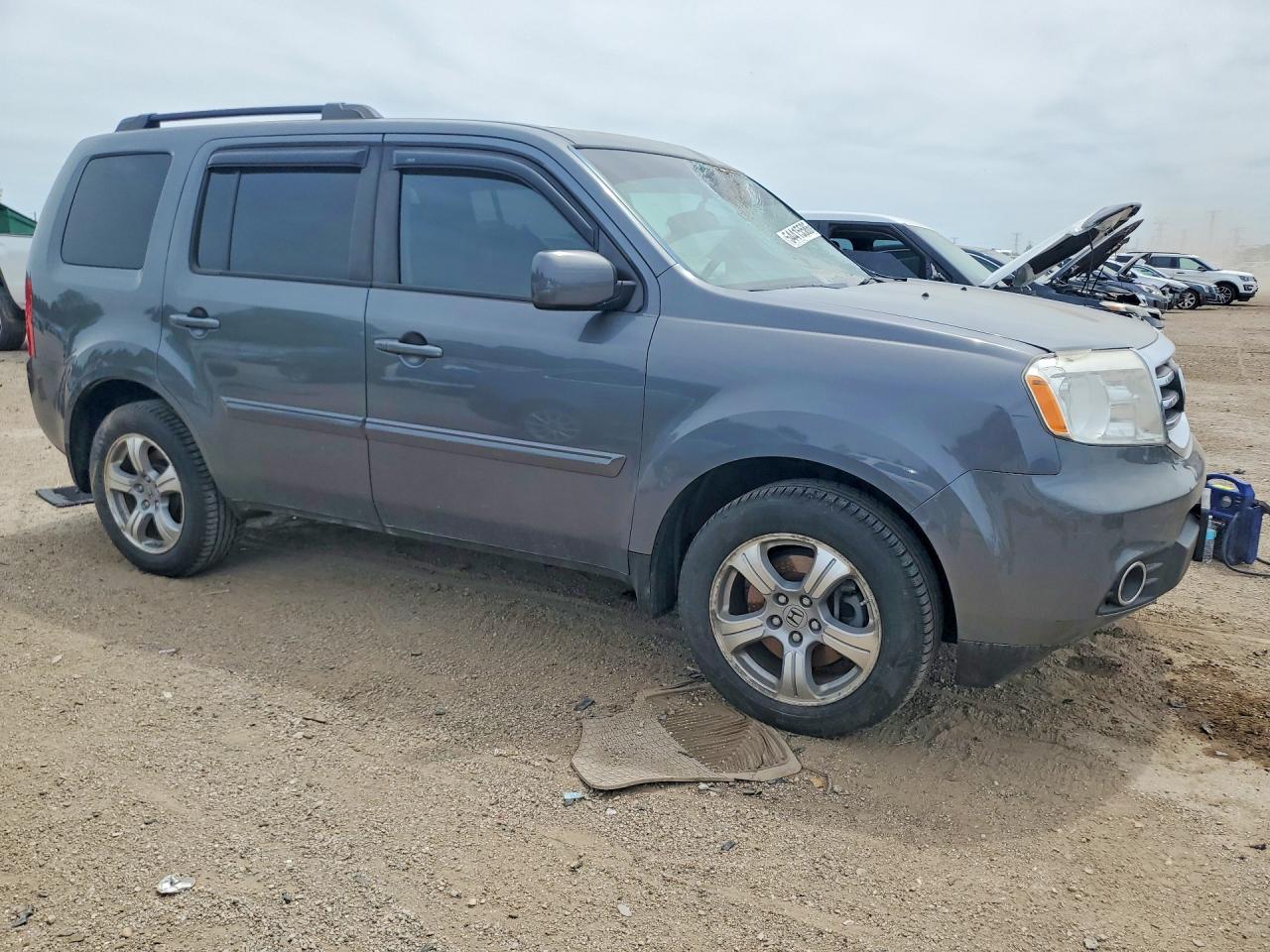 2012 Honda Pilot VIN 5FNYF4H50CB062139 COPART salvage auction — Top/Roof, IL - SALVAGE CERTIFICATE, sold $2,800 on 2026-06-25 (photo 4)