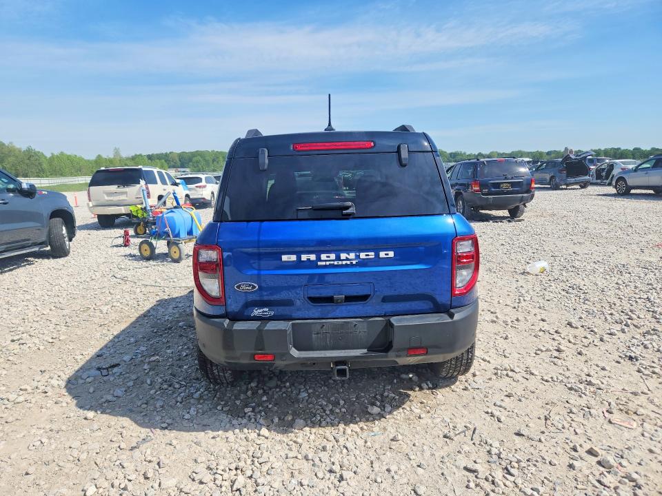2023 Ford Bronco VIN 3FMCR9C63PRD47643 COPART salvage auction — FRONT END, Mi - Certificate Of Title, sold $9,800 on 2026-07-30 (photo 6)