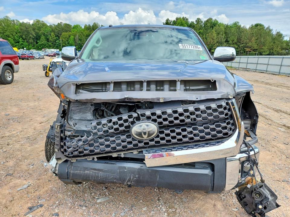 2018 Toyota Tundra VIN 5TFEY5F13JX238610 COPART salvage auction — FRONT END, Va - Cert Of Title - Salvage, sold $10,100 on 2026-07-20 (photo 5)