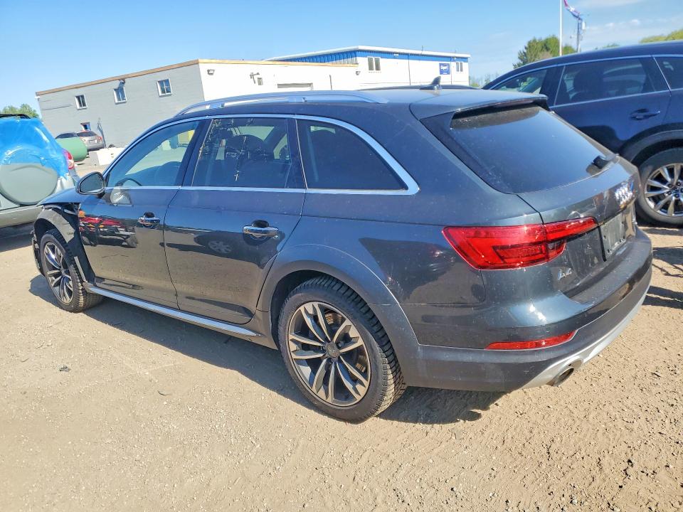 2017 Audi A4 VIN WA19NAF49HA044362 COPART salvage auction — FRONT END, On - Permit Salvage, sold $6,900 on 2026-07-23 (photo 2)