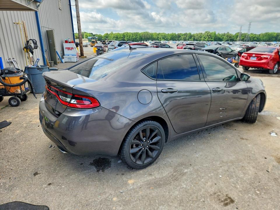 2016 Dodge Dart VIN 1C3CDFGB7GD823723 COPART salvage auction — FRONT END, TN - SALVAGE CERTIFICATE, sold $875 on 2026-07-02 (photo 3)