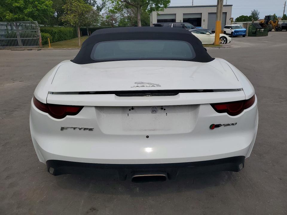 2020 Jaguar F-type VIN SAJDD5GX7LCK65055 COPART salvage auction — FRONT END, Fl - Cert Of Title Slvg Rebuildable, sold $10,200 on 2026-07-15 (photo 6)