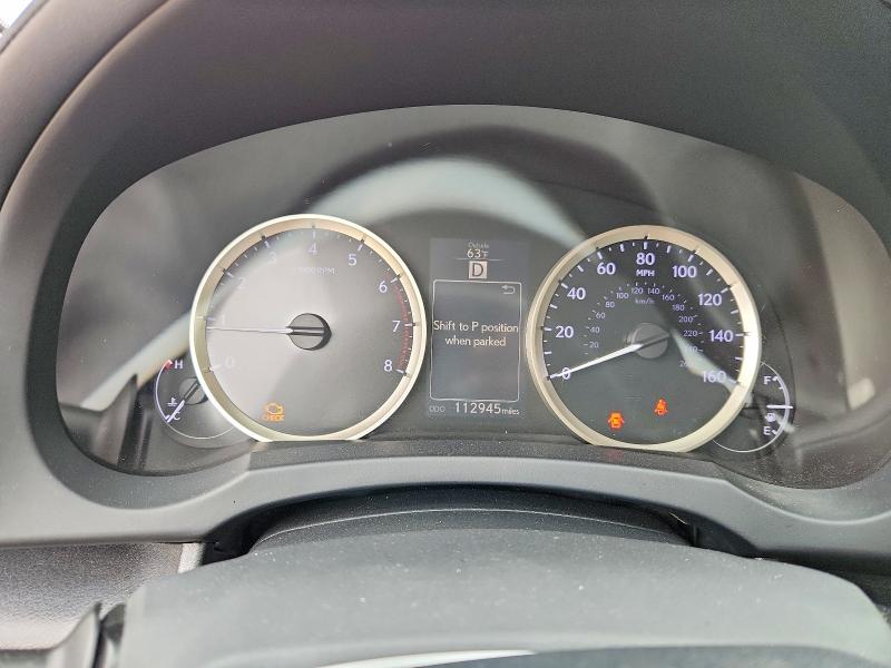 2016 Lexus Is VIN JTHBA1D29G5037373 COPART salvage auction — FRONT END, Ks - Cert Of Title-Salvage, sold $4,300 on 2026-07-22 (photo 9)