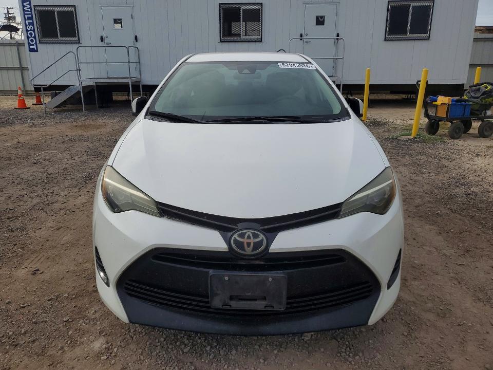 2017 Toyota Corolla VIN 5YFBURHE0HP622679 COPART salvage auction — REAR END, Hi - Certificate Of Salvage, sold $1,800 on 2026-07-27 (photo 5)