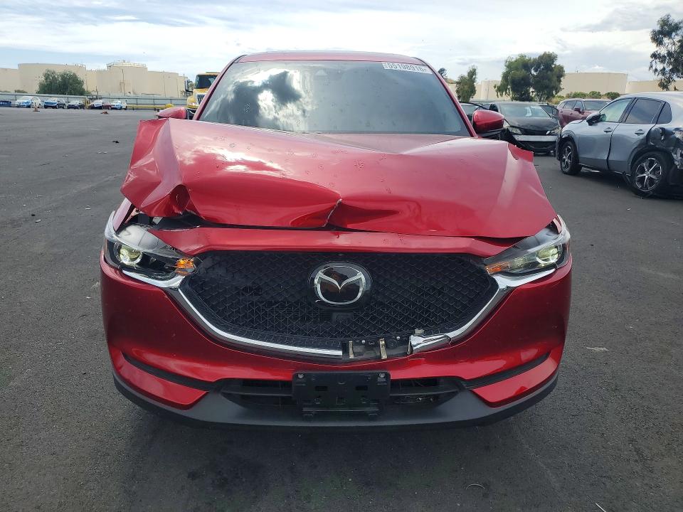 2021 Mazda Cx-5 VIN JM3KFBCM1M1500662 COPART salvage auction — FRONT END, Ca - Salvage Certificate, sold $7,500 on 2026-07-08 (photo 5)