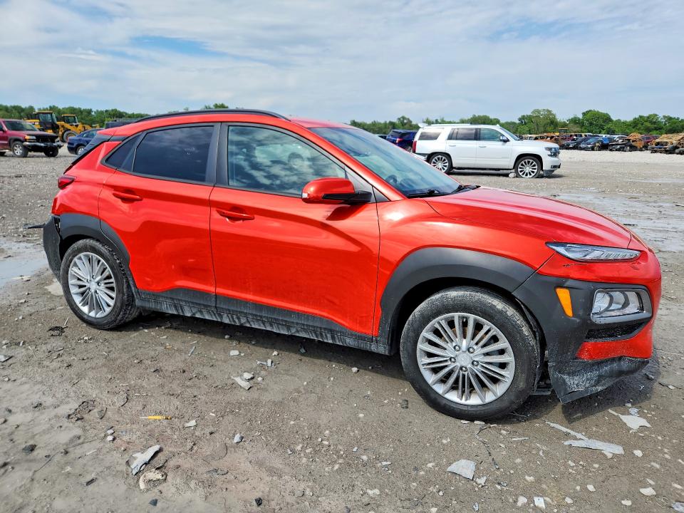 2019 Hyundai Kona VIN KM8K22AA8KU374692 COPART salvage auction — UNDERCARRIAGE, Il - Salvage Certificate, sold $2,650 on 2026-07-15 (photo 4)