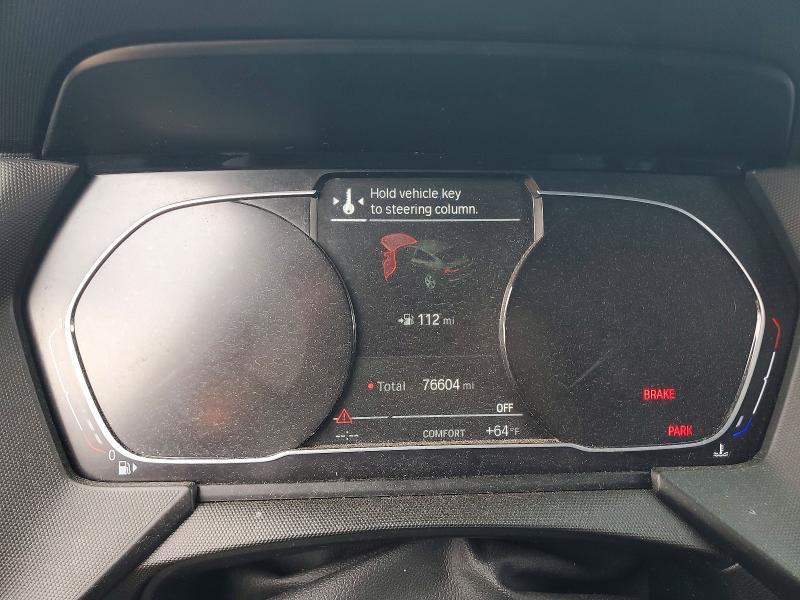2021 BMW 2er VIN WBA73AK00M7G59346 COPART salvage auction — WATER/FLOOD, Mi - Cert Of Title-Flood Vehicle, sold $2,400 on 2026-07-29 (photo 9)