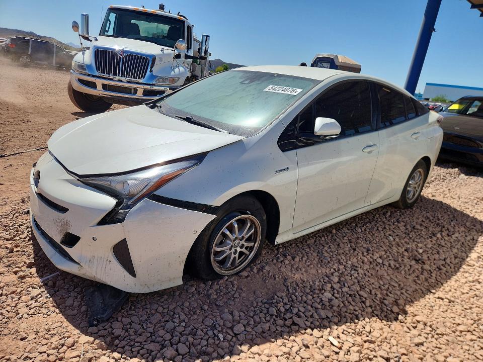 2017 Toyota Prius VIN JTDKBRFU4H3561104 COPART salvage auction — FRONT END, Az - Cert Of Title - Salvage, sold $3,200 on 2026-07-16 (photo 1)
