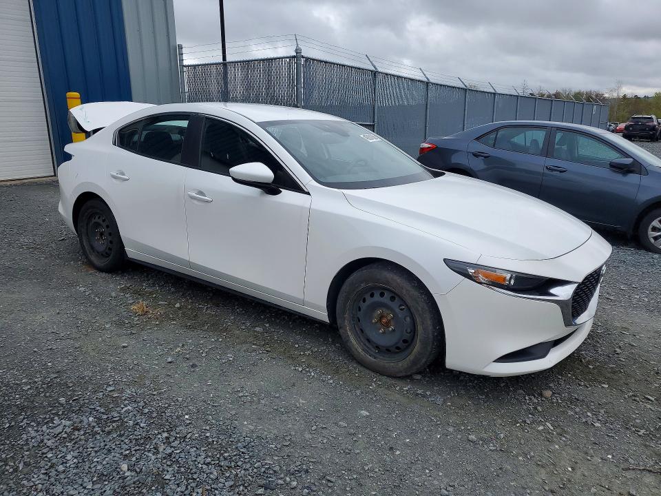2019 Mazda 3 VIN 3MZBPAB7XKM100575 COPART salvage auction — REAR END, Ns - Salvage Title, sold $3,750 on 2026-07-09 (photo 4)
