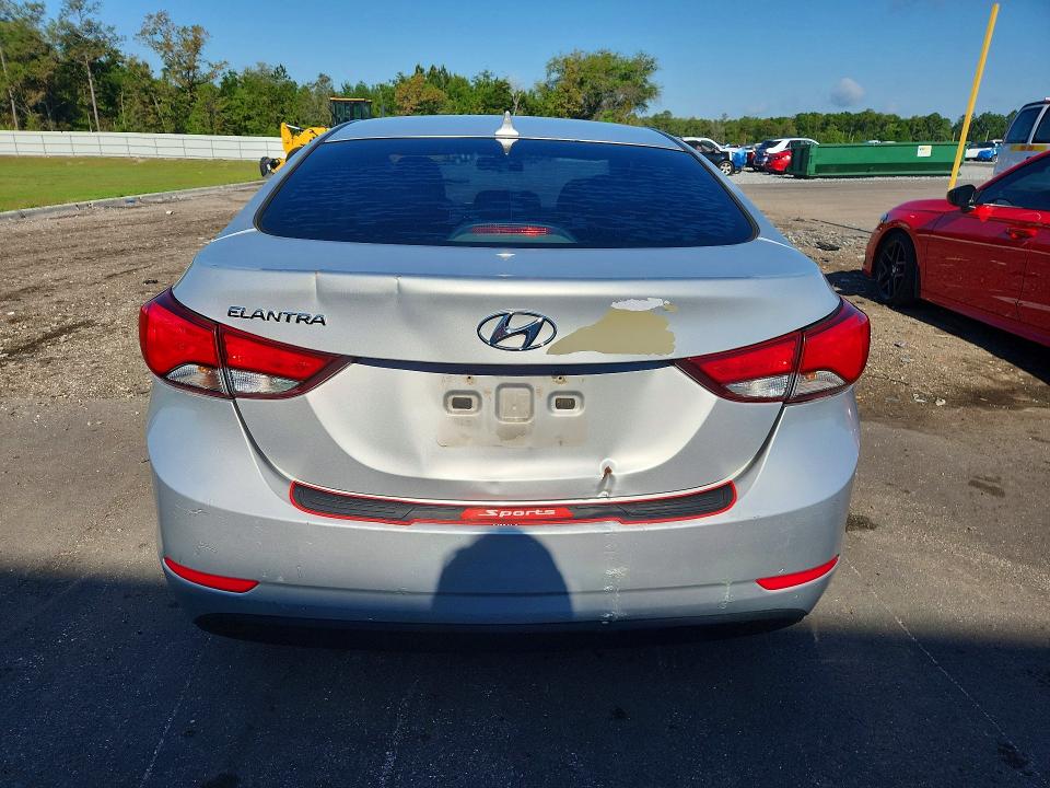 2015 Hyundai VIN KMHDH4AE5FU378761 COPART salvage auction — SIDE, Fl - Certificate Of Destruction, sold $725 on 2026-07-20 (photo 6)