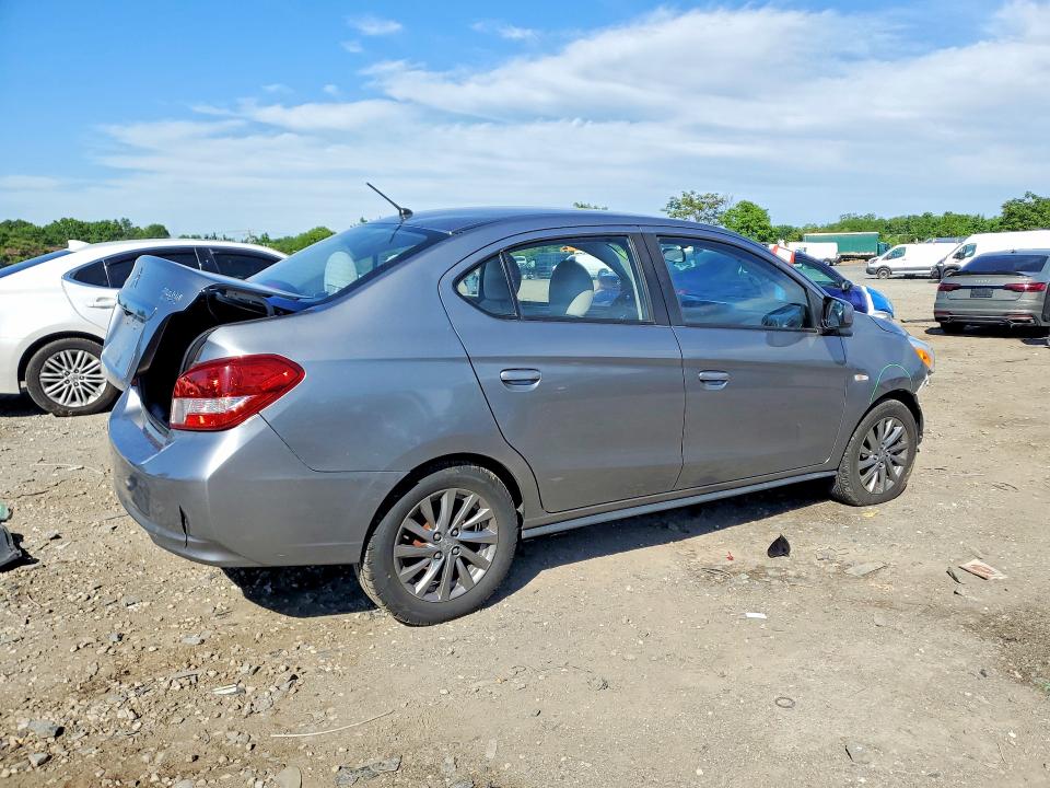 2019 Mitsubishi Mirage VIN ML32F3FJ3KHF09714 COPART salvage auction — FRONT END, Md - Cert Of Salvage < 75% Damage, sold $1,950 on 2026-07-28 (photo 3)