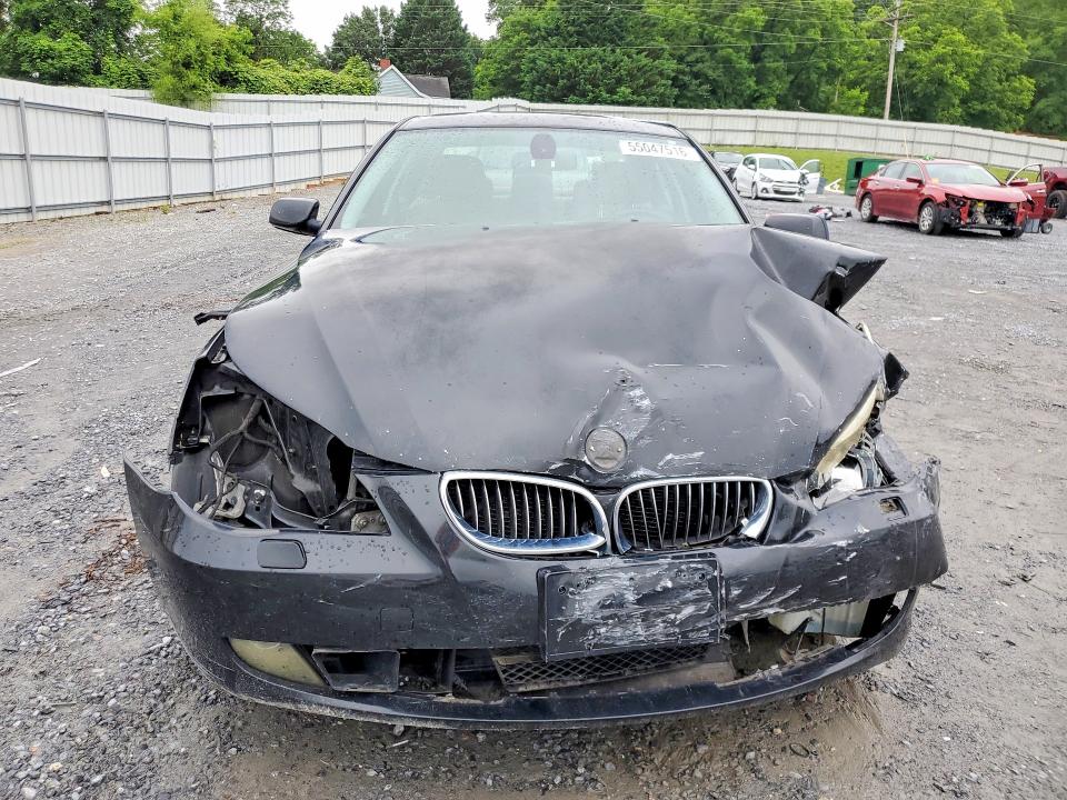 2008 BMW 5er VIN WBANU535X8C116781 COPART salvage auction — FRONT END, NC - SALVAGE CERTIFICATE OF TITLE, sold $175 on 2026-07-29 (photo 5)