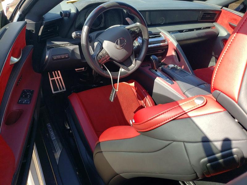 2022 Lexus Lc VIN JTHLP5AY0NA105731 COPART salvage auction — WATER/FLOOD, La - Cert Of Title-Salvage Flood (P), sold $21,200 on 2026-07-31 (photo 8)