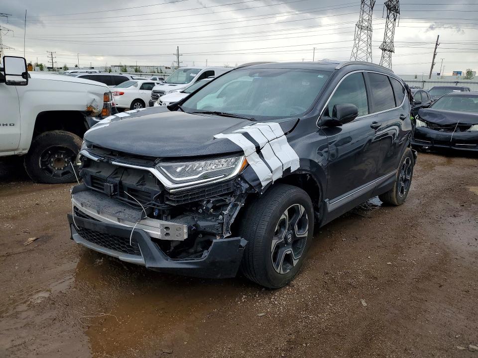 2018 Honda Cr-v VIN 7FARW2H93JE064433 COPART salvage auction — FRONT END, Il - Salvage Certificate, sold $6,900 on 2026-07-09 (photo 1)