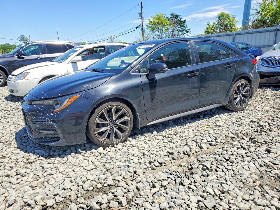 2020 Toyota VIN JTDP4RCE2LJ001938 COPART salvage auction — SIDE, ID - SALVAGE CERTIFICATE OF TITLE, sold $6,000 on 2026-07-22 (photo 1)