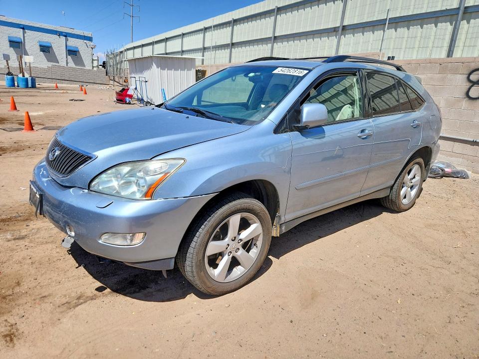 2004 Lexus Rx VIN JTJHA31U340058836 COPART salvage auction — FRONT END, Nm - Cert Of Title-Salvage, sold $875 on 2026-07-27 (photo 1)