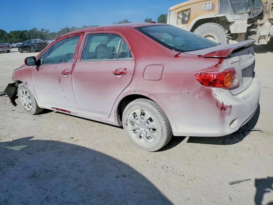 2009 Toyota Corolla VIN JTDBL40E39J046397 COPART salvage auction — FRONT END, FL - CERT OF TITLE SLVG REBUILDABLE, sold $1,000 on 2026-07-21 (photo 2)