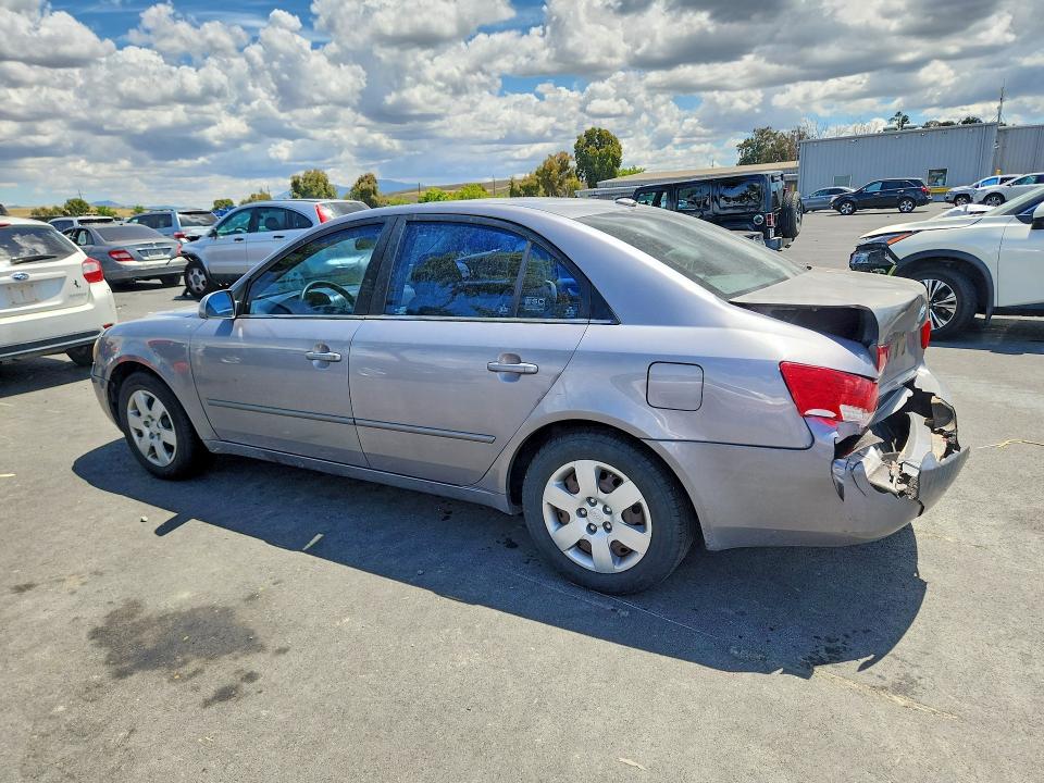 2008 Hyundai Sonata VIN 5NPET46C88H362355 COPART salvage auction — REAR END, Ca - Salvage Certificate, sold $450 on 2026-07-08 (photo 2)