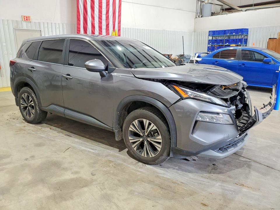 2023 Nissan Rogue VIN JN8BT3BA6PW419716 COPART salvage auction — FRONT END, TX - SALVAGE VEHICLE TITLE, sold $35 on 2026-07-27 (photo 4)