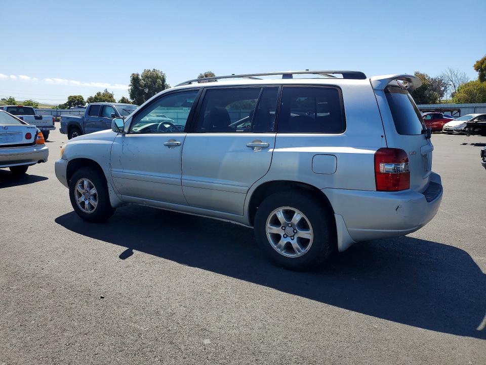 2007 Toyota Highlander VIN JTEEP21A270206687 COPART salvage auction — MINOR DENT/SCRATCHES, MD - CERTIFICATE OF TITLE, sold $575 on 2026-07-27 (photo 2)