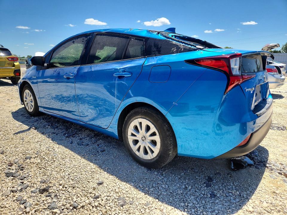 2022 Toyota VIN JTDKAMFU7N3186620 COPART salvage auction — HAIL, Mo - Salvage Certificate Of Title, sold $3,750 on 2026-07-06 (photo 2)